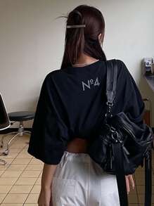 DAZY Solid Hair Clip For Daily Use For Girls Hairstyles Casual Street Claw Clips Hair Claws Hair Barrettes - Silver - View 3