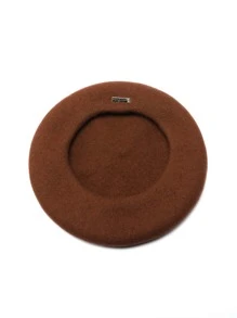 LEAJOURNO. 1頂針織貝雷帽,適用於女性/男性,復古且時尚的畫家帽,秋/冬季時尚優雅