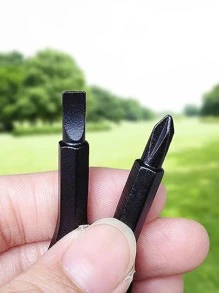 2 cái Tua vít màu ngẫu nhiên - Bạc - Xem 5