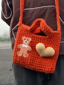 8pcs Cartoon Bear Design Iron-on Patch - Multicolor - View 7