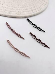 4 chiếc kẹp tóc kim loại tròn dài 7cm dành cho nữ, thích hợp dùng hàng ngày, kẹp tóc càng cua, kẹp tóc cài đầu, đồ dùng học tập, phụ kiện tóc, phụ kiện đội đầu, phụ kiện tóc cho nữ, kẹp tóc, ghim cài tóc. - Nhiều màu - Xem 6