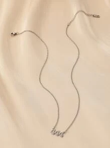 Halskette mit Anhänger, Nummer