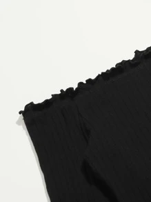 SHEIN Essnce Bộ thời trang Plus Size Xù nhỏ Chia Gân đan Sọc ca rô Thanh lịch - Nhiều màu - Xem 4