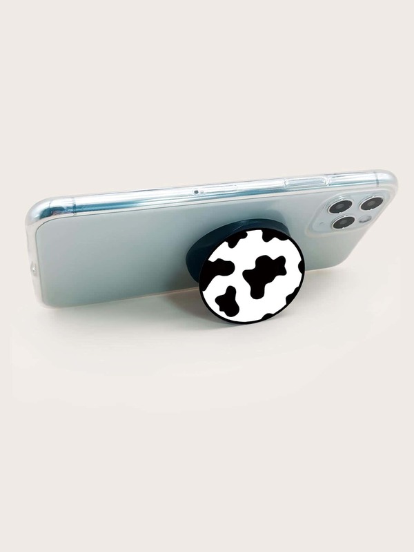 Cow Pattern StandOut Phone Grip SHEIN USA