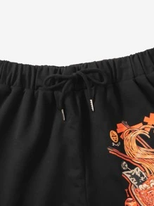Ilustrata J-Fashion Shorts mit Ramen Muster