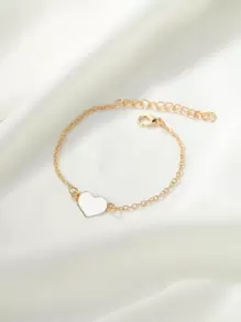 SOKI 1 pieza brillante Reloj cuarzo puntero redondo de esfera & 1 pieza Pulsera - Gris - Ver 6