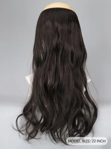 Extensión del pelo natural rizado sintético - Marrón Mocha - Ver 2