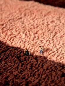 Tapis de bain à blocs de couleurs motif - Multicolore - Voir 3
