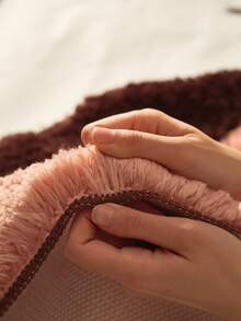 Tapis de bain à blocs de couleurs motif - Multicolore - Voir 7