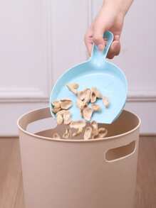 2pcs Random Pet Cleaning Broom & Dustpan Set - Multicolor - View 3