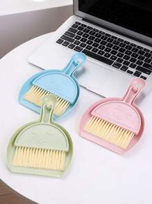 2pcs Random Pet Cleaning Broom & Dustpan Set - Multicolor - View 6