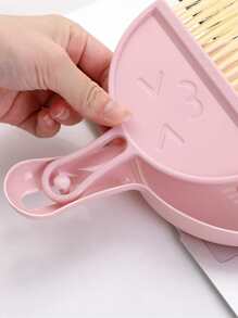 2pcs Random Pet Cleaning Broom & Dustpan Set - Multicolor - View 8