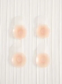 2pairs Silicone Nipple Cover - Apricot - View 2