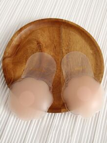 2pairs Silicone Nipple Cover - Apricot - View 4