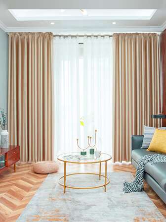 素色1片遮光窗簾