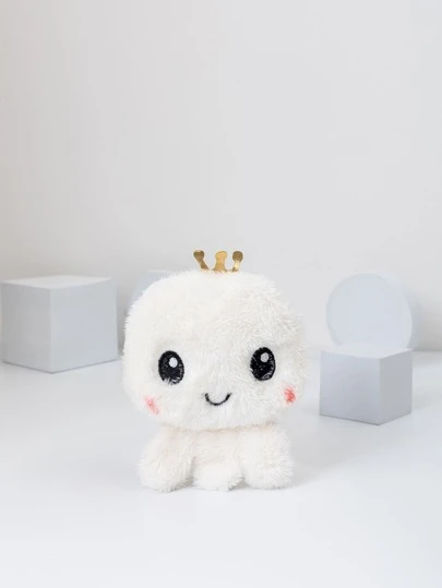 Girls Cartoon Design Fluffy Coin Purse