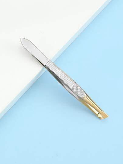 1pc Gradinet Color Eyebrow Tweezers For Women - Slant Pointed Precision Tweezers For Eyebrows & Ingrown Hair Removal Stainless Steel - Slant Tip For Expert Eyebrow Shaping And Facial Hair Removal Best Tweezer For Men And Women,Makeup,Cheap,Room Decor,Vanity,Travel,Bedroom,Makeup Accessories,Tweezers,Cheap,Stocking Stuffers,Makeup,Makeup Tools,Cheap Stuff,Gifts,Gifts For Women,Christmas Gifts