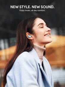 JMMO 无线耳塞式耳机 0.14 盎司（4 克），配备 10 毫米驱动器、USB-C 快速充电和 ENC 降噪技术，适合女性、儿童、男性、游戏耳机、节日礼物、圣诞礼物，秋冬必备品 - 藍色 - 查看 2