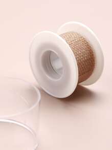 1 rollo/caja 1m almohadillas de Gel para el talón cinta antideslizante para prevención de ampollas en los pies con caja de almacenamiento - Albaricoque - Ver 6