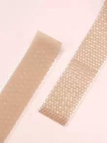 1 rollo/caja 1m almohadillas de Gel para el talón cinta antideslizante para prevención de ampollas en los pies con caja de almacenamiento - Albaricoque - Ver 7