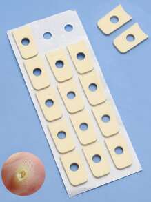 Toe Sticker Callus Pad 15pcs Corn Cushions Corn Pads Tape Adhesive Pads Blister Prevention Pads Callus Cushions Anti Wear Foot Care - Apricot - View 2