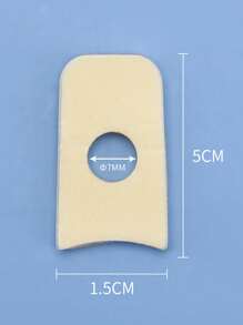 Toe Sticker Callus Pad 15pcs Corn Cushions Corn Pads Tape Adhesive Pads Blister Prevention Pads Callus Cushions Anti Wear Foot Care - Apricot - View 3
