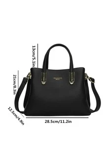 Dedoo 女士多色时尚百搭精致奢华小信封大容量便携斜挎包，优雅女士手提包，女士礼物 - 黑色 - 查看 6