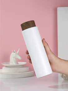 Portable Stainless Steel Insulated Bottle - White - View 4