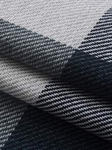 1 Miếng Dày lên Dệt hoa Kẻ sọc Sắt Nhẫn Rèm Cửa - Nhiều màu - Xem 4