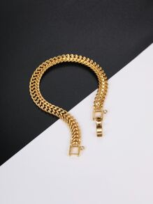 Vòng tay mắt xích tối giản - Vàng - Xem 1