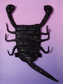 1pc Scorpion Design Pet Costume Halloween Halloween Costumes - Black - View 2