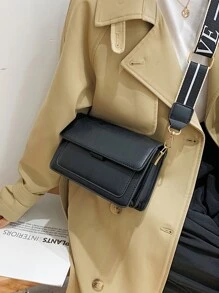 Leichte, Business-Casual-Mini-Mini-Mini-Tasche mit Klappe, quadratisch, für Teenager, Mädchen, Frauen, Studenten, Anfänger und Angestellte, perfekt für Büro, Hochschule, Arbeit, Geschäft, Pendeln, Outdoor, Reisen, Ausflüge