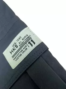 Manfinity Homme Loose Fit Men's Shorts With Side Flap Pockets And Adjustable Drawstring Waist - Dark Grey - View 5