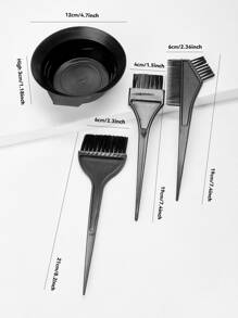 4件套染发工具套装 – 包括染发剂搅拌碗、挑染刷、涂抹梳和护耳罩 – 适用于沙龙或家庭染发的完整美发配件套装 – 非常适合涂抹染发剂、漂白剂、调色剂和护发素，返校季、旅行度假必备，女士美发配件，后梳，理发师配件，吹风机，头发，理发师，美发工具，美发产品，美发配件，边缘梳，造型梳，理发师配件，旅行，吹风机，美发用品，发胶，美发配件，卷发产品，美发设备，配件，剪发剪刀，圣诞节，理发店，理发师配件，美发配件，美发，吹风机，头发，配件，美发产品，美发工具，美发用品，护发，卷发梳，理发师，理发师配件，美发设备，旅行必备用品、发型、美发、头发、旅行、美发产品、美发工具、美发用品、理发师、理发配件、理发店、美发设备