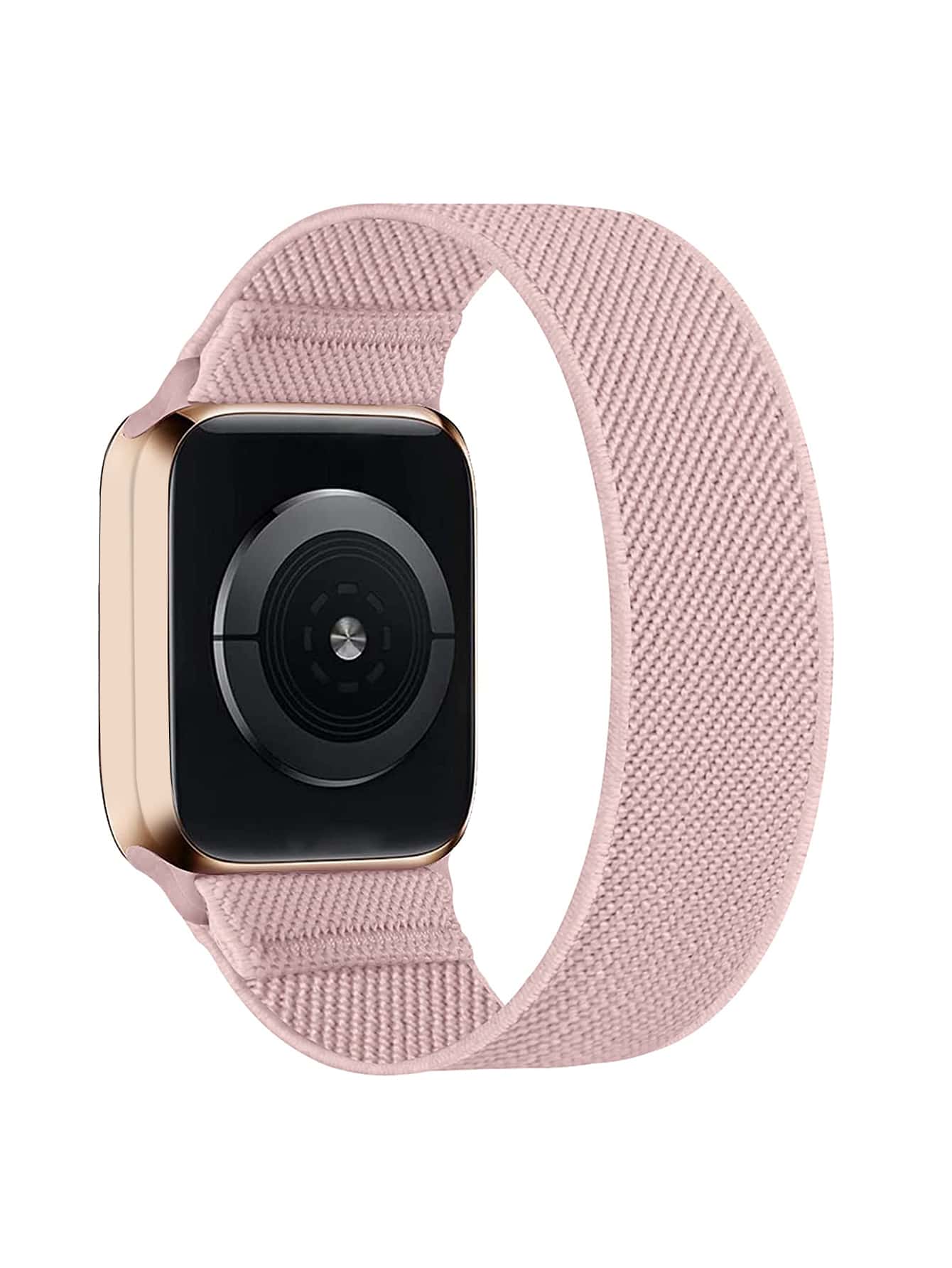 尼龙表带与 Apple Watch 兼容，可作为返校学生的礼物 - 粉色 - 查看 1