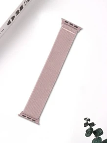 尼龙表带与 Apple Watch 兼容，可作为返校学生的礼物 - 粉色 - 查看 2