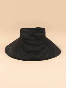 蝴蝶結裝飾遮陽帽