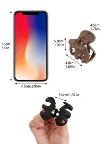 3 cái vuốt tóc tối giản - Nhiều màu - Xem 4