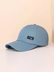 1pc Unisex Simple Style Leather Patch Y2k Fashion Baseball Cap Suitable For Daily And Outdoor Wear Casual - View 1