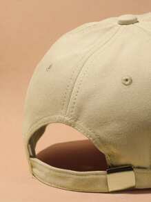 1pc Unisex Y2k Style Nyc Baseball Cap, Sun Protection, Suitable For Outdoor Sports And Daily Commute - Khaki - View 2