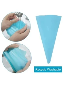 22 piezas Set boquilla de tubería - Azul - Ver 4