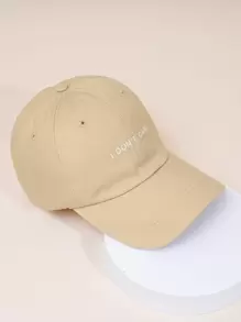 字母刺繡棒球帽