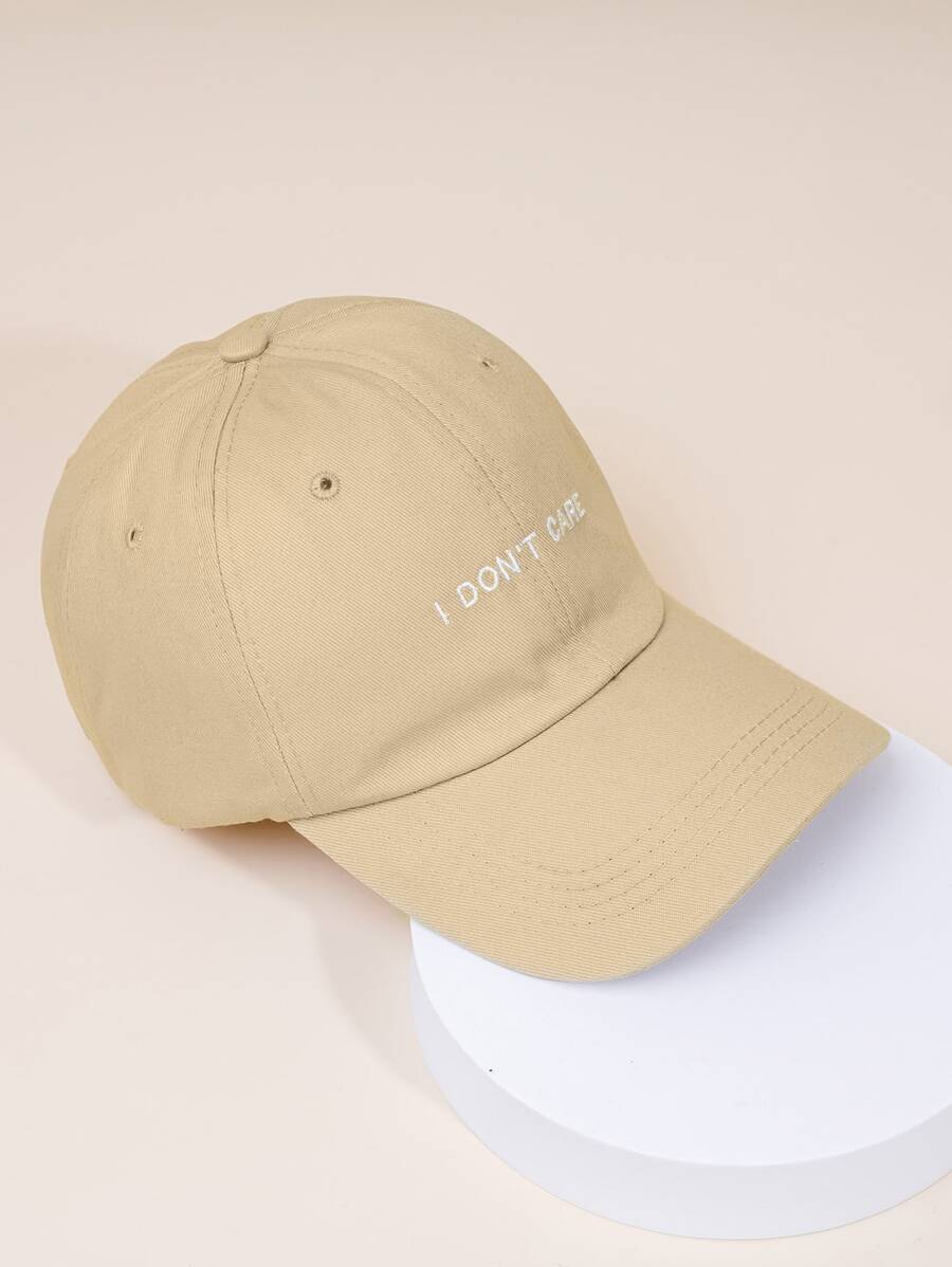 字母刺繡棒球帽