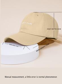 字母刺繡棒球帽