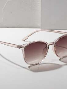 1 chiếc kính thời trang đính đá lấp lánh dành cho nữ, phụ kiện đi biển, kính râm cho kỳ nghỉ hè ở bãi biển, hoạt động ngoài trời, du lịch. - màu nâu - Xem 4