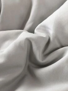 條紋圖案被套套裝不附帶內芯 - 灰色 - 查看 5