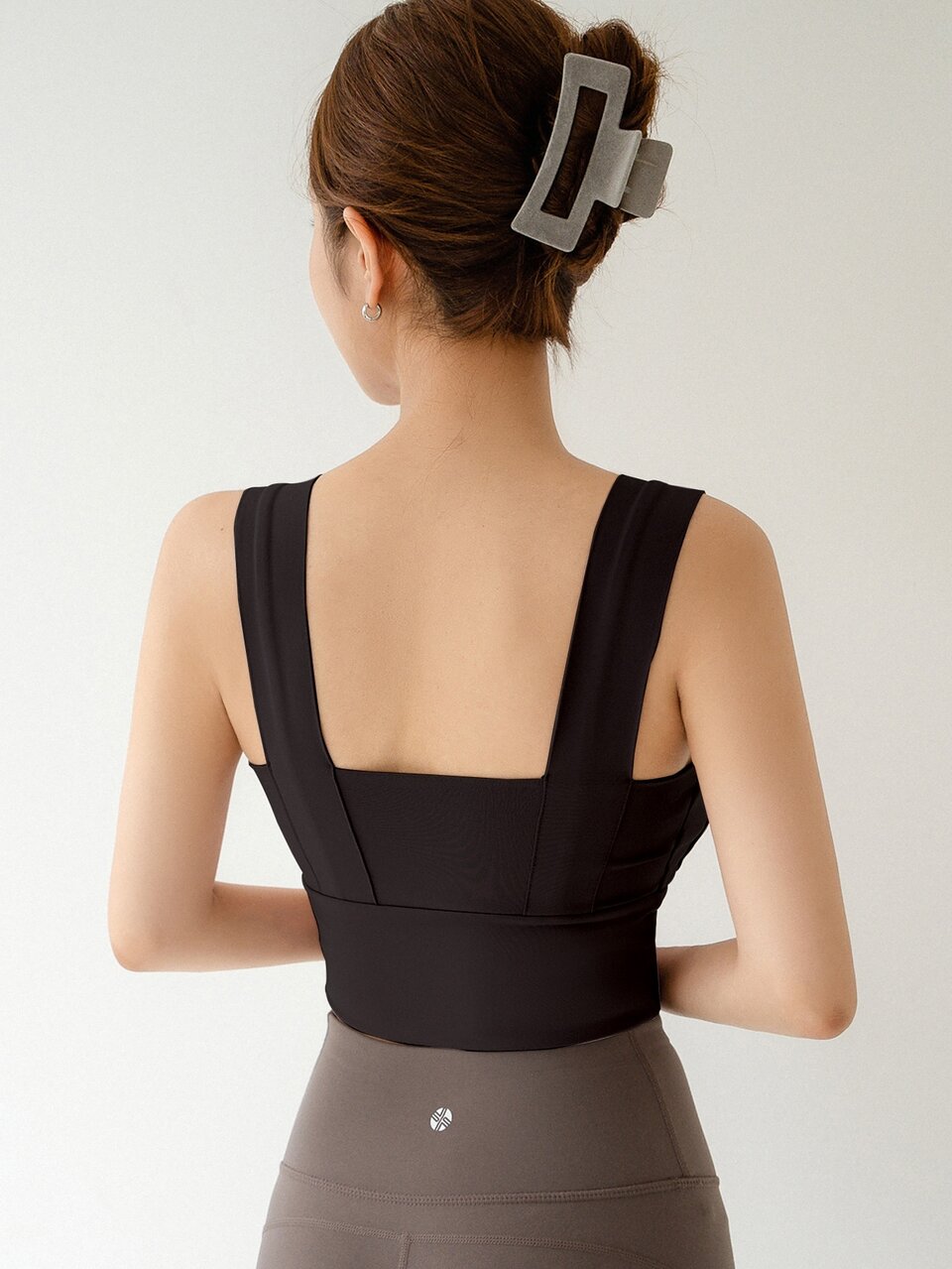 Solid High Support Sports Bra
