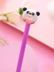 4peças Caneta gel Desenho de desenho animado - Multicolorido - Ver 3