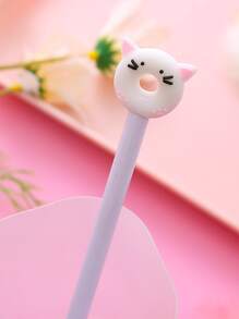 4peças Caneta gel Desenho de desenho animado - Multicolorido - Ver 5