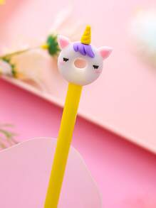 4peças Caneta gel Desenho de desenho animado - Multicolorido - Ver 6